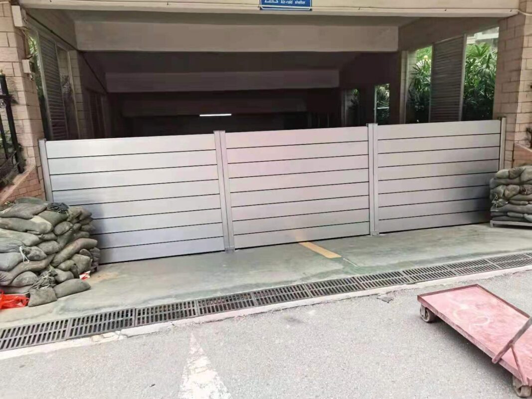 Aluminum Flood Barrier for warehouse
